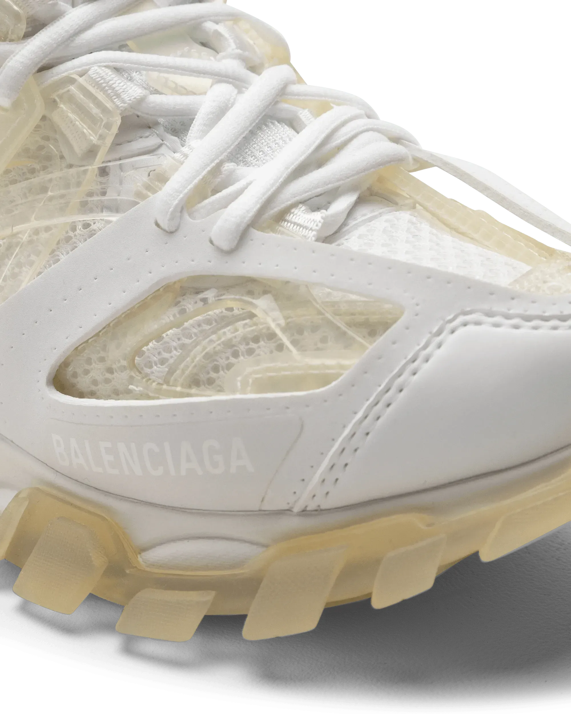 Transparent Sole Track Sneakers