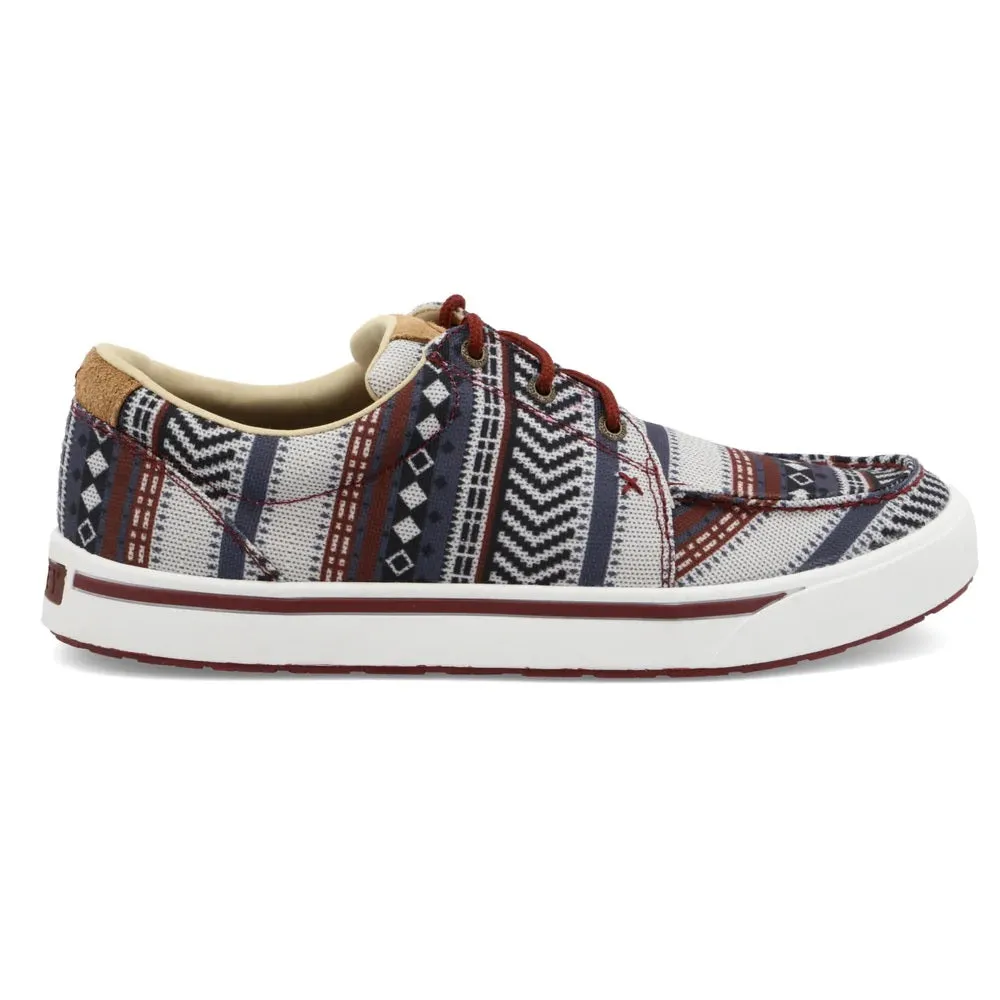 Twisted X Aztec Print Hooey Men's Shoes