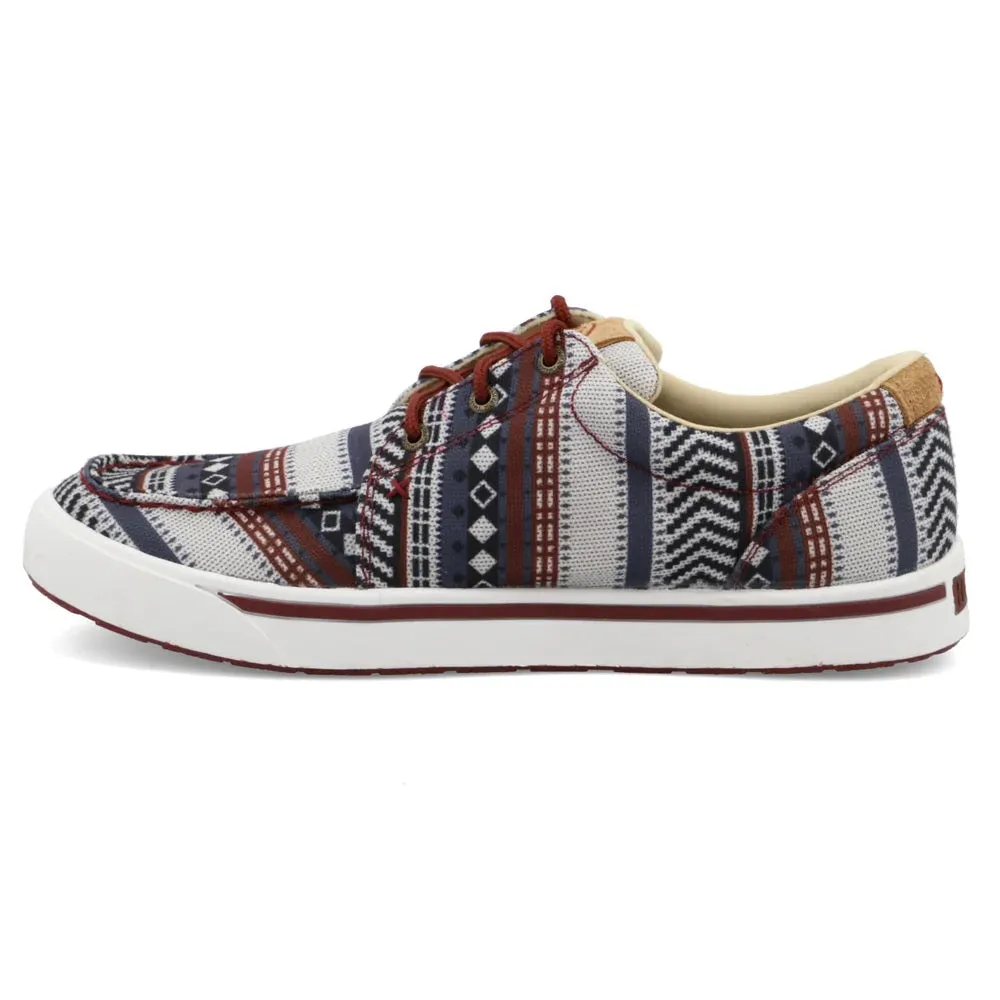 Twisted X Aztec Print Hooey Men's Shoes