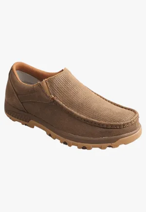 Twisted X Mens Weave Cell Stretch Slip On Shoe