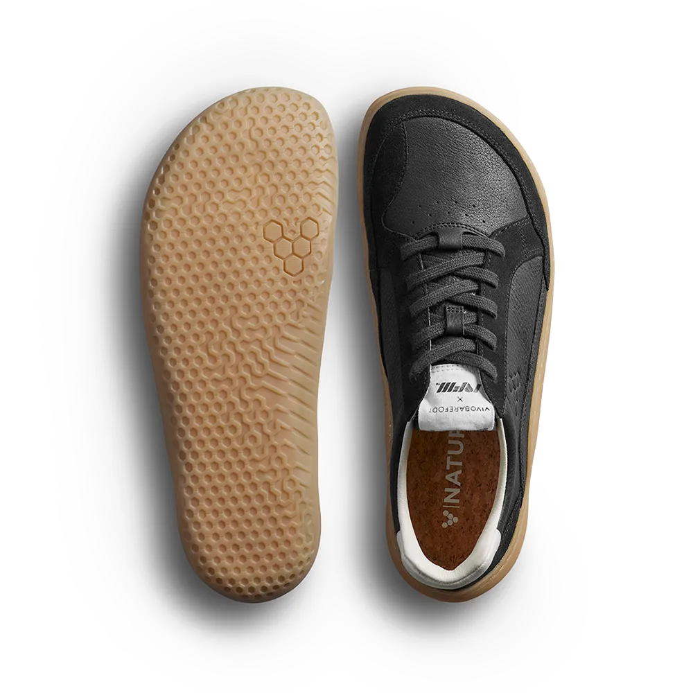 Vivobarefoot Gobi II Sneaker Premium Leather Womens Raven