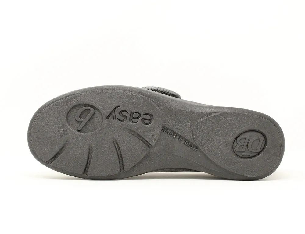 Womens Lightweight Nellie Grey Slippers