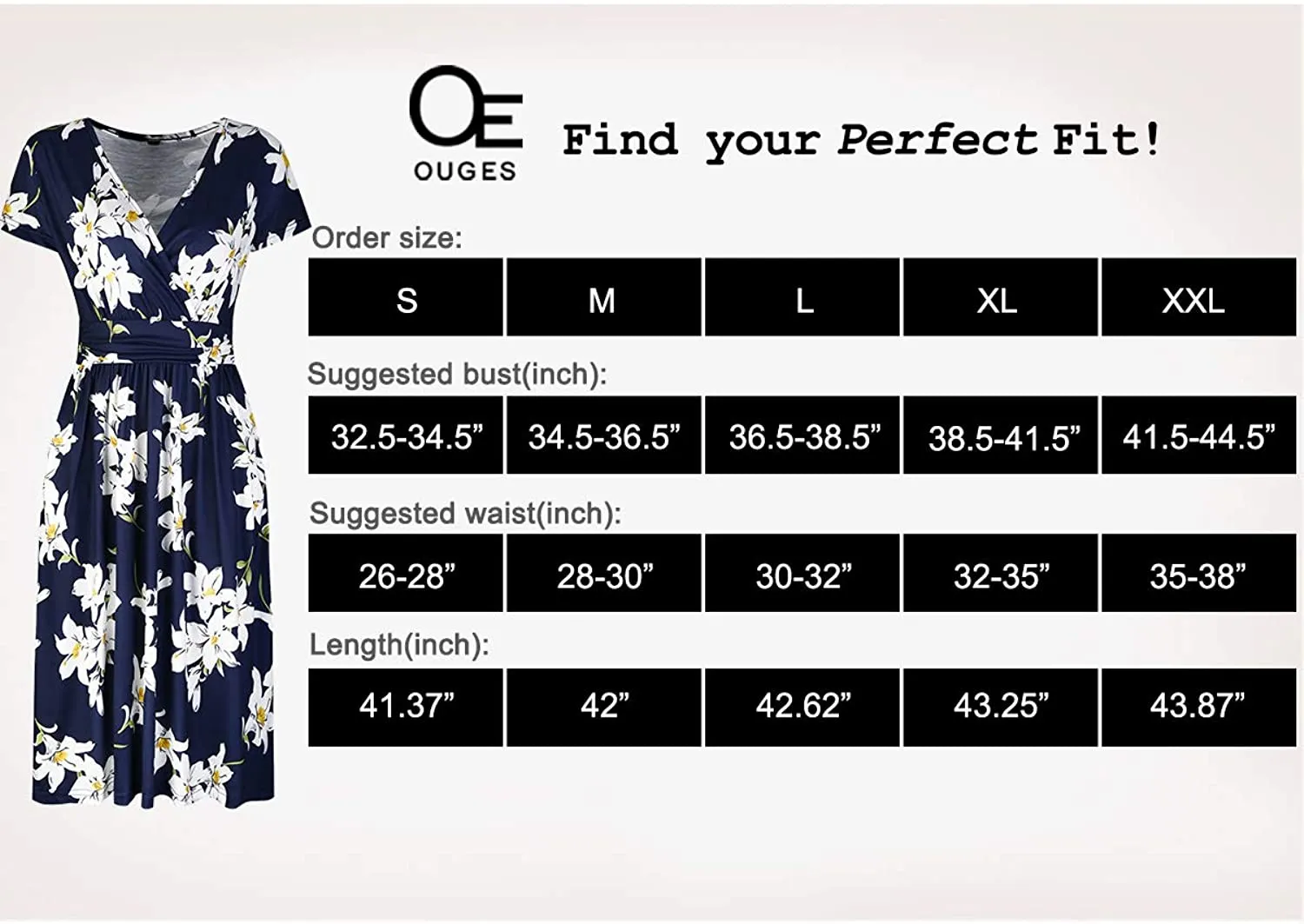 Womens Summer Dress Short Sleeve V Neck Casual Floral Wrap Dress with Pockets
